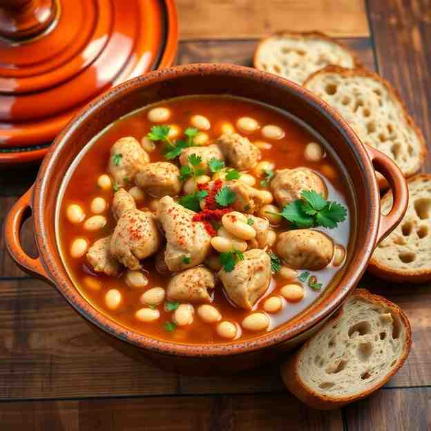 Algerian Stewed Beans Easy Chicken & White Bean Recipe